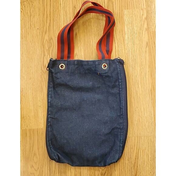 Graham Webb Brit Style Denim Reversible Union Jack Tote Bag - Picture 4 of 6